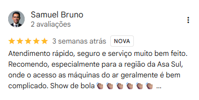 Depoimentos Jaba do Ar Brasilia Ar Condicionado (5)
